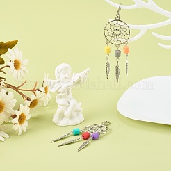 Tibetan Style Alloy Big Pendants&nbsp;HJEW-JM00495