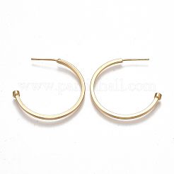 Brass Stud Earrings&nbsp;KK-T038-487G