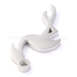 Non-Tarnish 304 Stainless Steel Pendants&nbsp;STAS-O142-55P