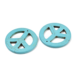 Synthetic Howlite Big Pendants&nbsp;TURQ-GP204-1
