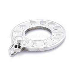 Non-Tarnish 304 Stainless Steel Pendants&nbsp;STAS-Z020-02P