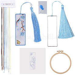 DIY Bookmarks Embroidery Starter Kit&nbsp;DIY-WH20816-004B