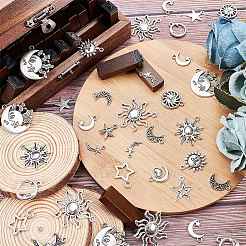 Tibetan Style Alloy Pendants&nbsp;TIBEP-SC0001-32AS