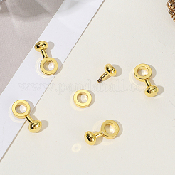 5Pcs Brass Zipper Insert Buckles&nbsp;FIND-SP0004-11G