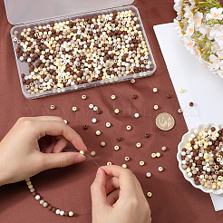 1000Pcs Frosted Opaque Acrylic Beads&nbsp;OACR-SP0001-32D