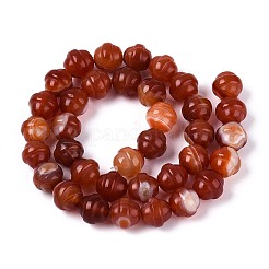 Dyed Natural Agate Beads Strands&nbsp;G-T144-27C