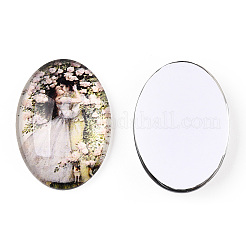 Glass Cabochons&nbsp;GGLA-T004-01R