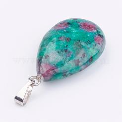 Natural & Synthetic Mixed Gemstone Pendants&nbsp;X-G-S045-9-B