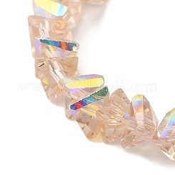Transparent Glass Beads Strands&nbsp;EGLA-P061-04B-AB02