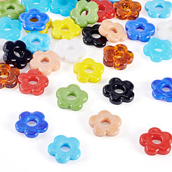 40Pcs 10 Colors Handmade Lampwork Beads&nbsp;LAMP-TA0001-65