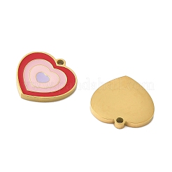 304 Stainless Steel Enamel Pendants&nbsp;STAS-G360-01G