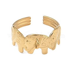 Elephant 304 Stainless Steel Finger Rings Components&nbsp;SA-CBA45D5-18G