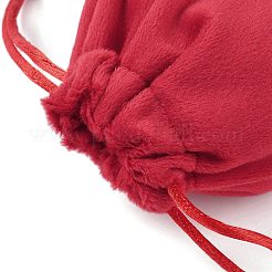 Velvet Jewelry Drawstring Storage Pouches&nbsp;ABAG-P013-02B