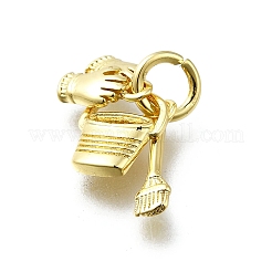 Brass Pendants&nbsp;KK-K400-06G