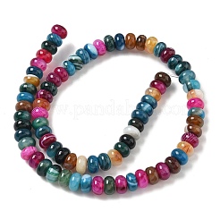 Natural Banded Agate Beads Strands&nbsp;G-F790-I01-01Q