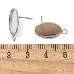304 Stainless Steel Stud Earring&nbsp;LS-STAS-C117-07P