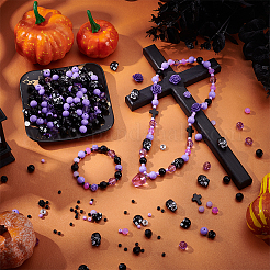 DIY Gothic Style Stretch Bracelet Making Kits&nbsp;DIY-SC0033-41
