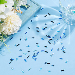 10 Style Glass Bugle Beads&nbsp;SEED-HY0001-05B