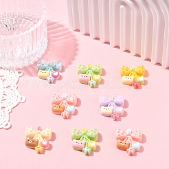 Opaque Resin Cabochons&nbsp;CRES-YWC0004-01
