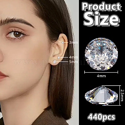 Cubic Zirconia Cabochons&nbsp;ZIRC-FG0001-09B