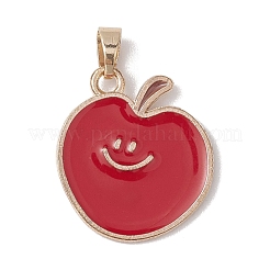 Fruit Alloy Enamel Pendants&nbsp;PALLOY-JF02697