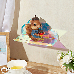 Cloud Laser Acrylic Wall Mounted Display Stands&nbsp;ODIS-WH0038-118A-02