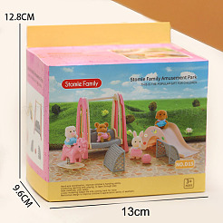 Plastic Amusement Park Mini Model&nbsp;PW-WG5A6DA-01
