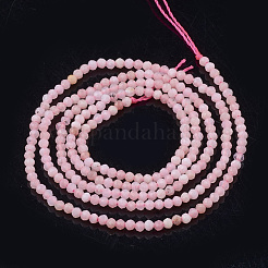 Natural Pink Opal Beads Strands&nbsp;G-T064-11