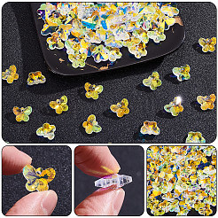 100Pcs Glass Charms&nbsp;GLAA-SP0001-66