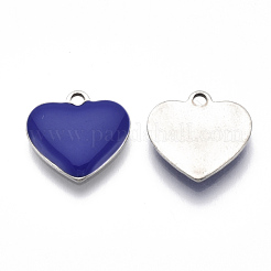 201 Stainless Steel Enamel Charms&nbsp;X-STAS-N088-12