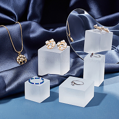 4Pcs 3 Style Acrylic Decoration Accessories Display Bases for Jewelry Presentation&nbsp;ODIS-PH0001-42