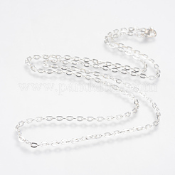 Iron Cable Chains Necklace Making&nbsp;X-MAK-R013-45cm-S