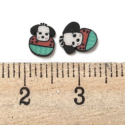 Handmade Polymer Clay Beads&nbsp;CLAY-P003-07A