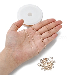 DIY Chain Bracelet Necklace Making Kit&nbsp;DIY-YW0006-38