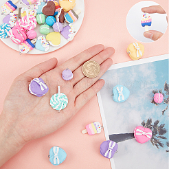 Handmade Polymer Clay Pendants&nbsp;CLAY-SC0001-06
