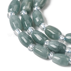 Natural Myanmar Jadeite Beads Strands&nbsp;G-F822-C01-02