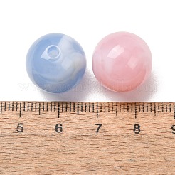 Two-Tone Imitation Gemstone Acrylic Beads&nbsp;AC-CBA7B05-06