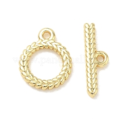 Brass Toggle Clasps&nbsp;KK-CBA42CA-01A-G
