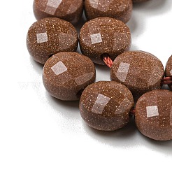 Synthetic Goldstone Beads Strands&nbsp;G-K351-A04-02