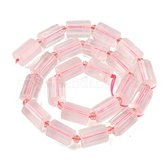 Natural Rose Quartz Beads Strands&nbsp;G-G453-E12-10x14mm