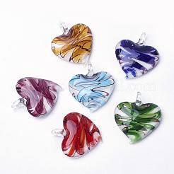 Handmade Lampwork Pendants&nbsp;LAMP-S093-B