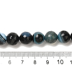 Natural Agate(Dyed & Heated) Beads Strands&nbsp;G-H066-B07-03