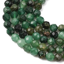 Natural Fuchsite Beads Strands&nbsp;G-B190-B02-4mm