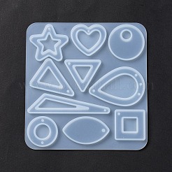 DIY Geometrical Pendant Silicone Molds&nbsp;DIY-F134-06