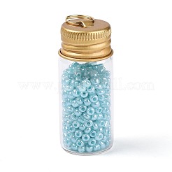Glass Clear Bottle Beads Containers&nbsp;AJEW-WH20048-44G