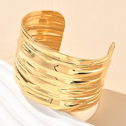 304 Stainless Steel Cuff Bangles for Women&nbsp;AJEW-P127-21G