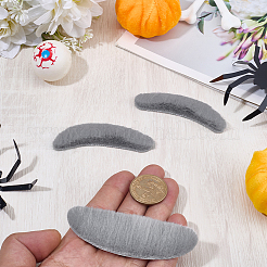 6Pcs Plush Fiber Self-adhesive Artificial Mustaches&nbsp;AJEW-GF0012-286