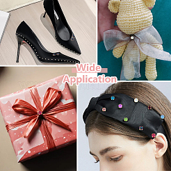 480pcs Glass Sew on Rhinestone&nbsp;FIND-HS0001-62B
