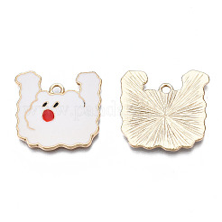 Rack Plating Alloy Enamel Pendants&nbsp;ENAM-T011-167