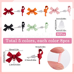 Alloy Stud Earring Findings&nbsp;EJEW-SP0001-06